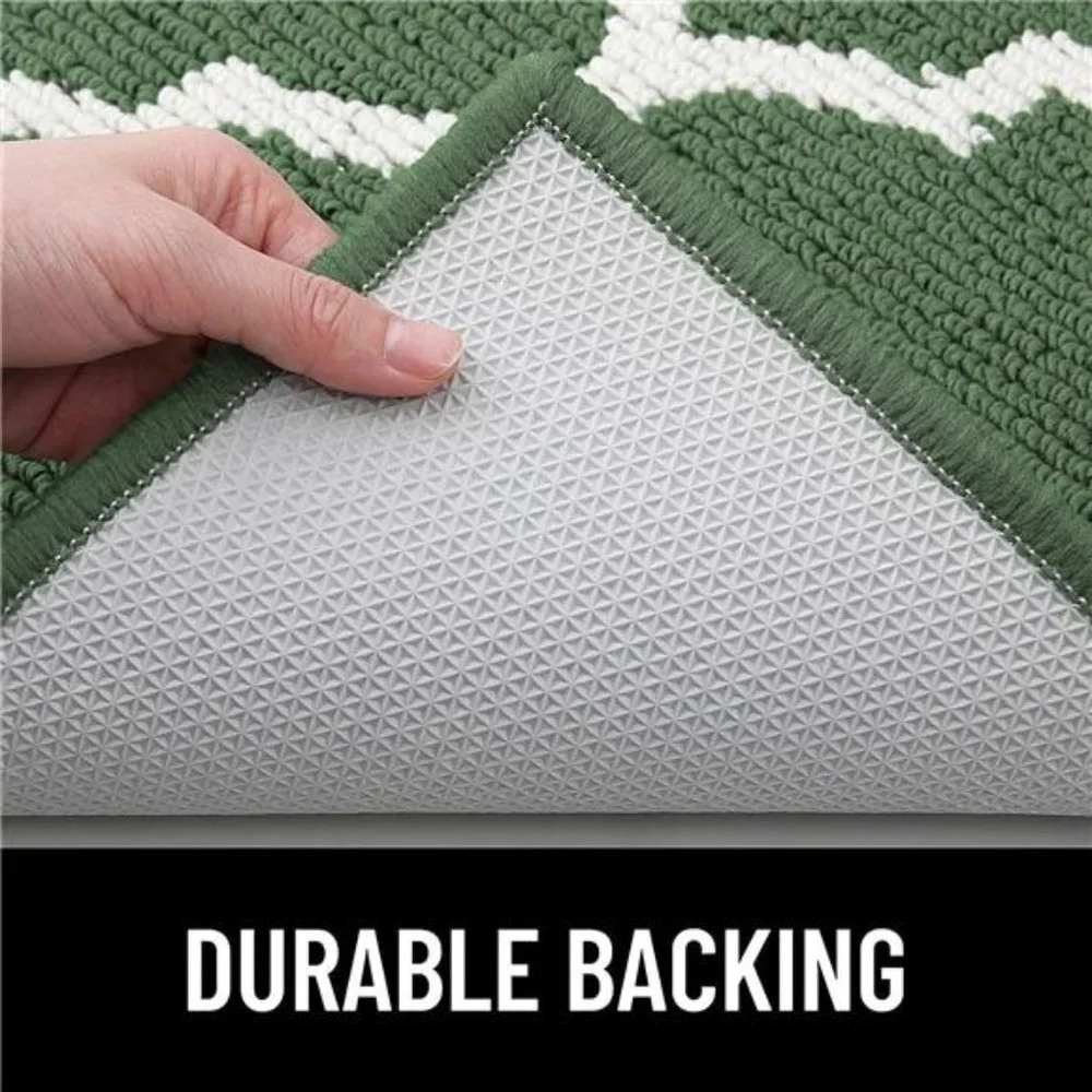 Indoor Door Mat, 32x20, Non-Slip Absorbent Resist Dirt Entrance Mat, Washable